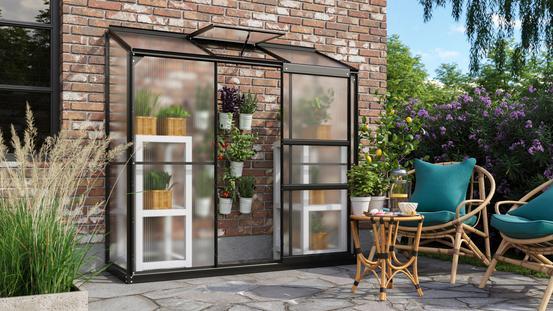 Vitavia Ida 1.3m² Aluminium Polycarbonate