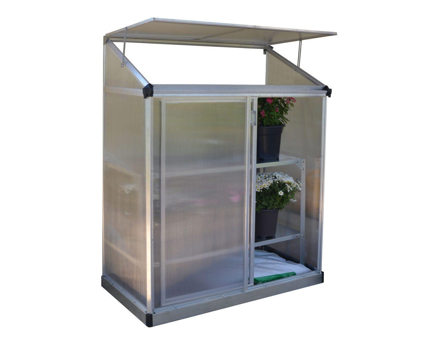 GOP Wall Greenhouse 0.79m² Aluminium Polycarbonate