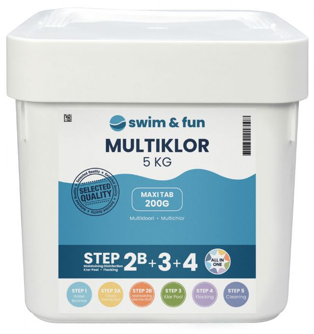 Swim & Fun Multichlor Tablets 5kg
