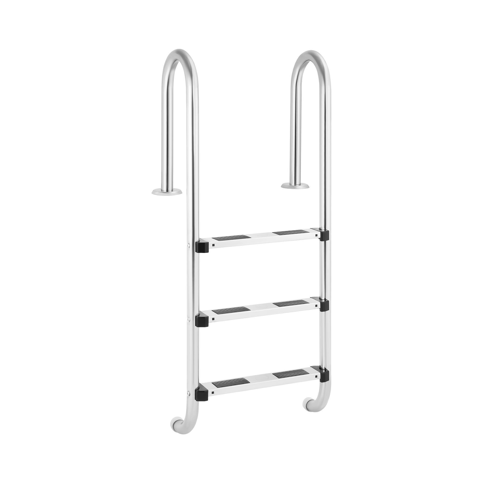 Uniprodo Poolstege 3 steg smal båge UNI_POOL_LADDER_1320