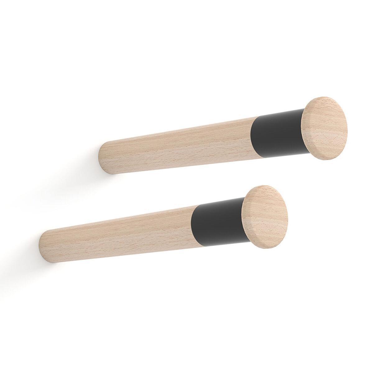 REI Vägghållare mt310 cykel ø 3,8 x 31 cm bokträ 2 antal