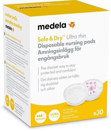 Medela Safe & Dry Ultra Thin Disposable Nursing Pads - 30pcs