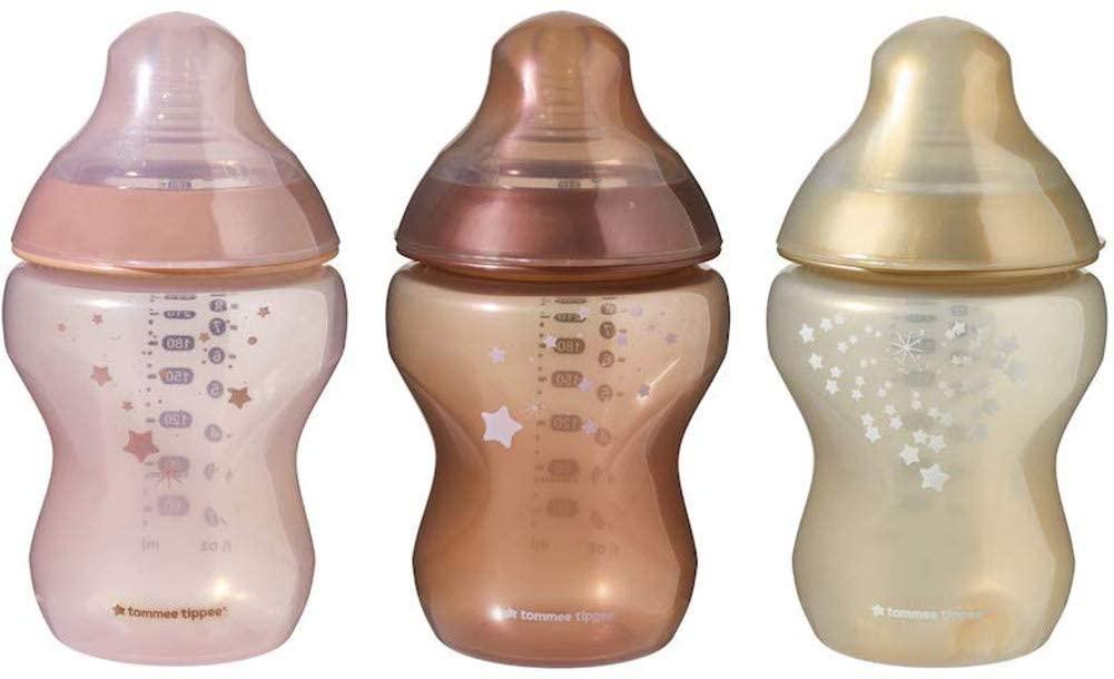 Tommee Tippee Closer to Nature Morning Skies Baby Bottles 260ml 3-pack