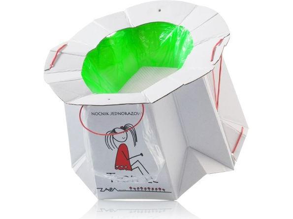 Tron Collapsible Disposable Potty