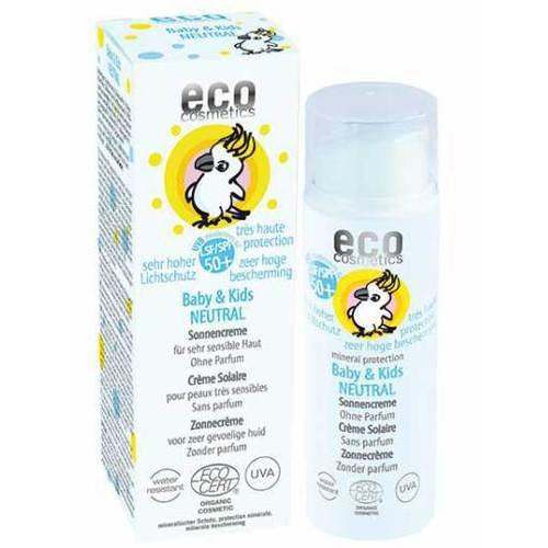 Eco Cosmetics Baby Sunscreen SPF 50 Neutral 50ml