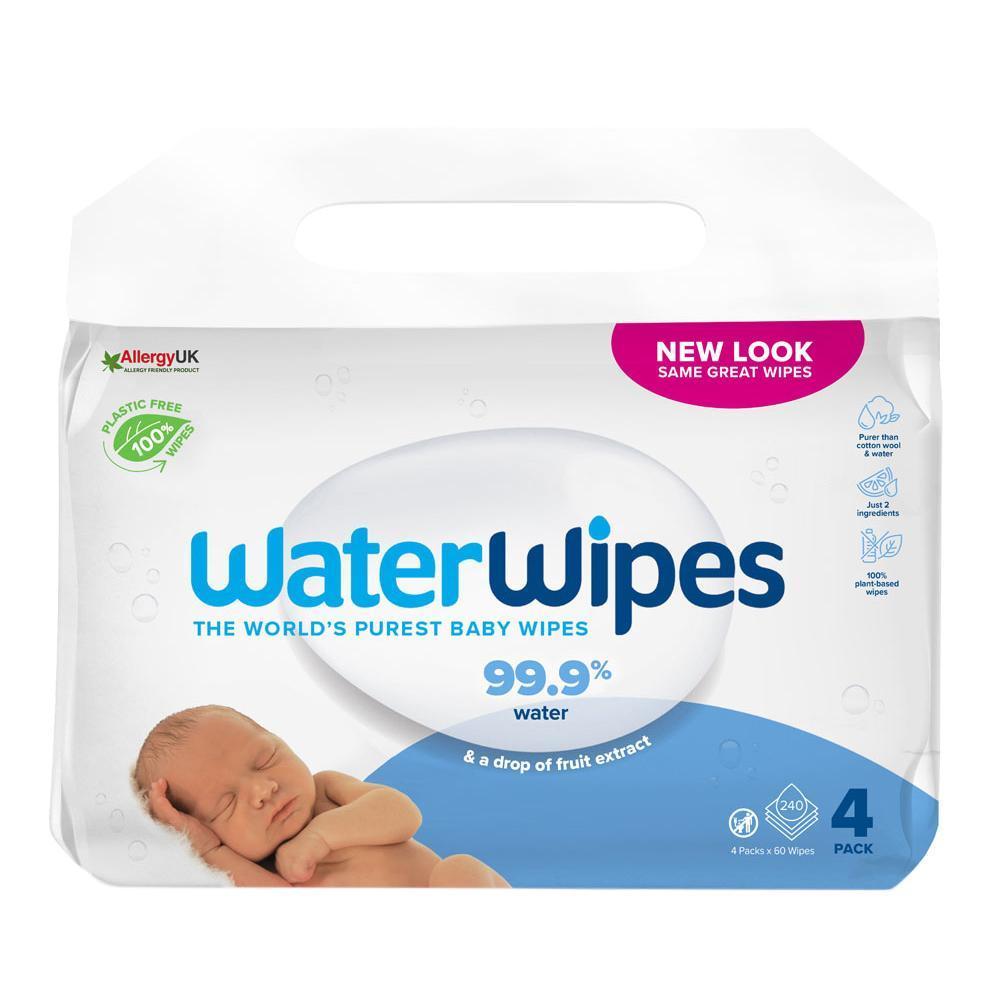 WaterWipes The World's Purest Baby Wipes 240pcs