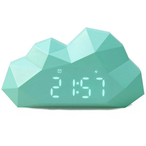 Mobility On Board Mini Cloudy Alarm Clock with Night Light