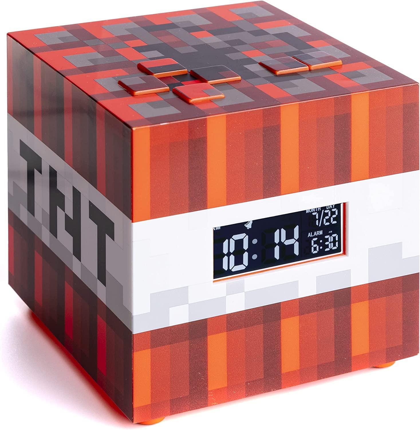 Paladone Minecraft TNT Digital Väckarklocka