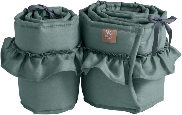 Ng Baby Spjälskydd Bedside Crib Mood Ruffles