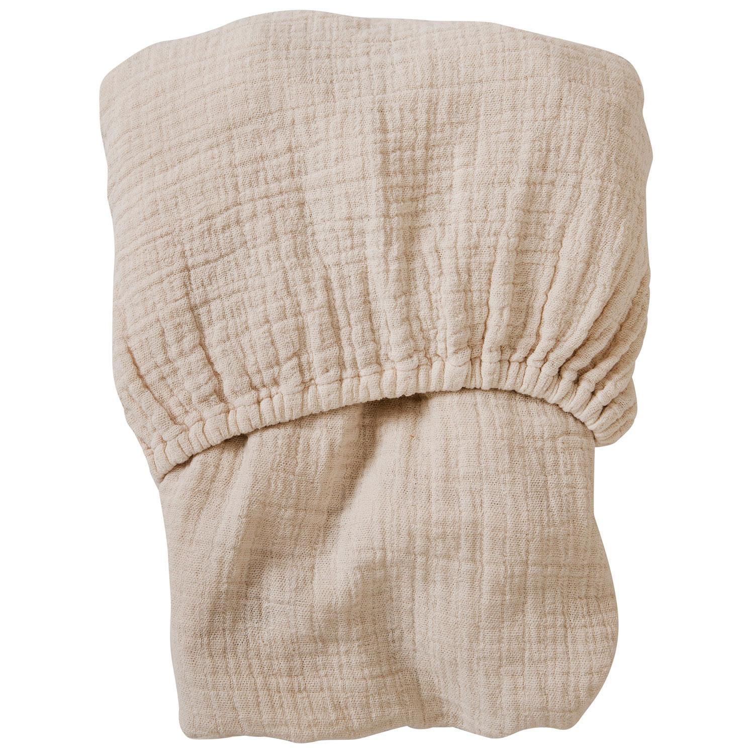 Garbo&Friends & Eggshell Muslin Dra-på-lakan 60x120 Underlakan Bomullsmuslin