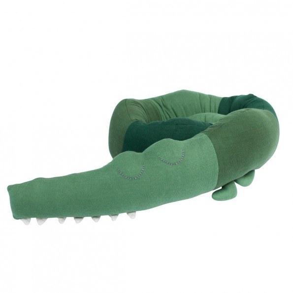 Sebra Sleepy Croc Knitted Cushion
