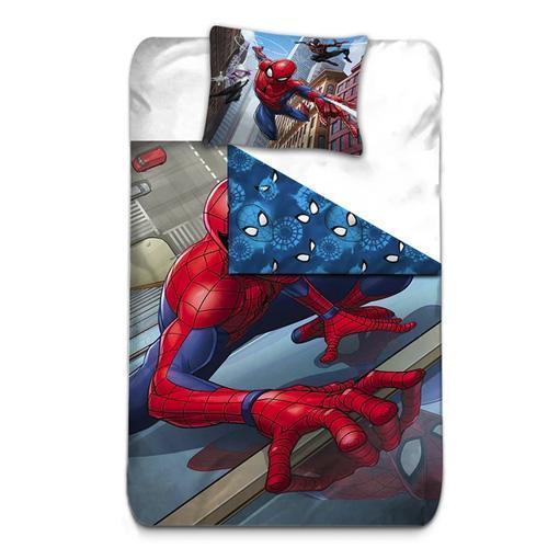 Spiderman Web Microfiber Påslakan 140x200cm