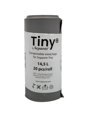 Separett Komposterbara påsar till Tiny, 20-pack