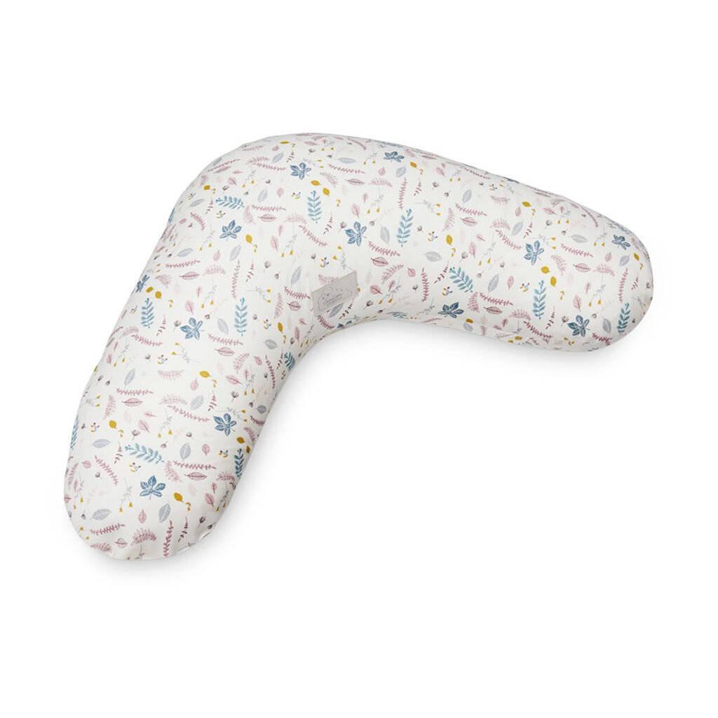 Cam Cam Copenhagen Nursing Pillow Cover Gots Pressed Leaves Rose