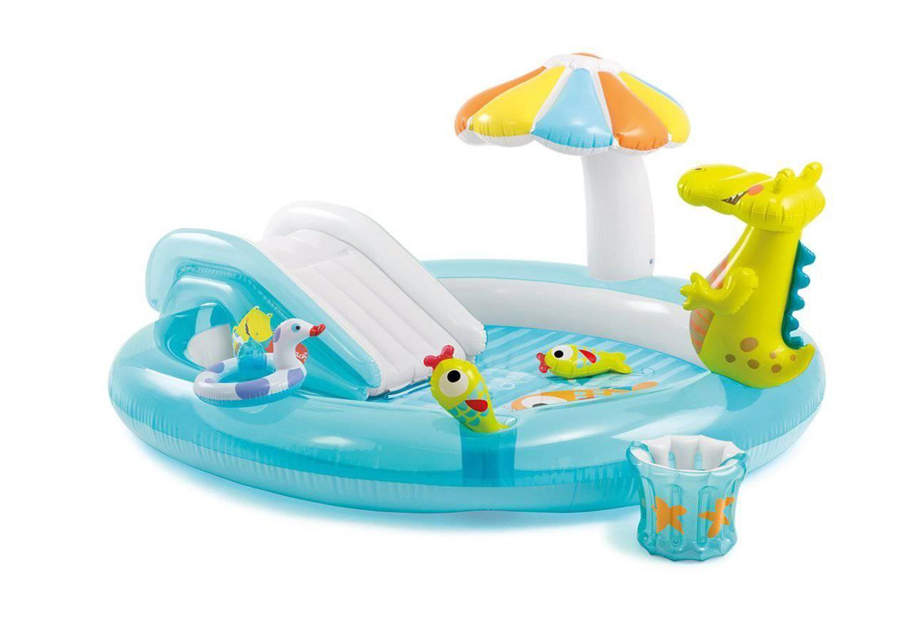 Intex Gator Inflatable Play Center w/ Slide