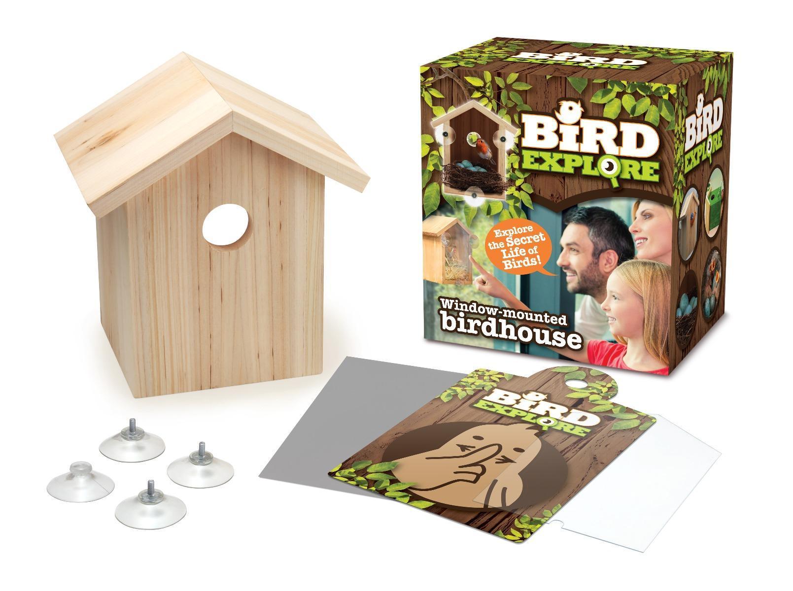 Diverse Bird Explore Bird house