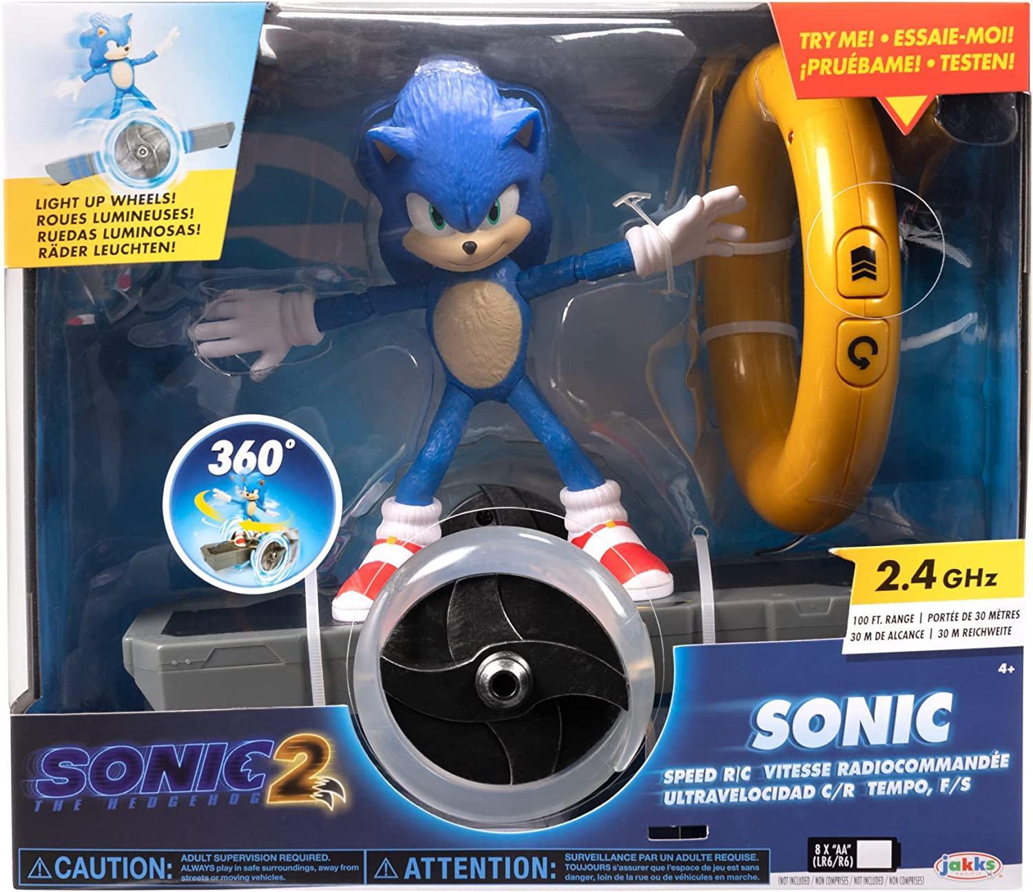 JAKKS Pacific Sonic 2 Movie Speed RC