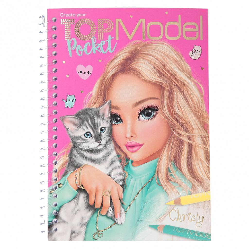 Top Model Pocket Fickmålarbok