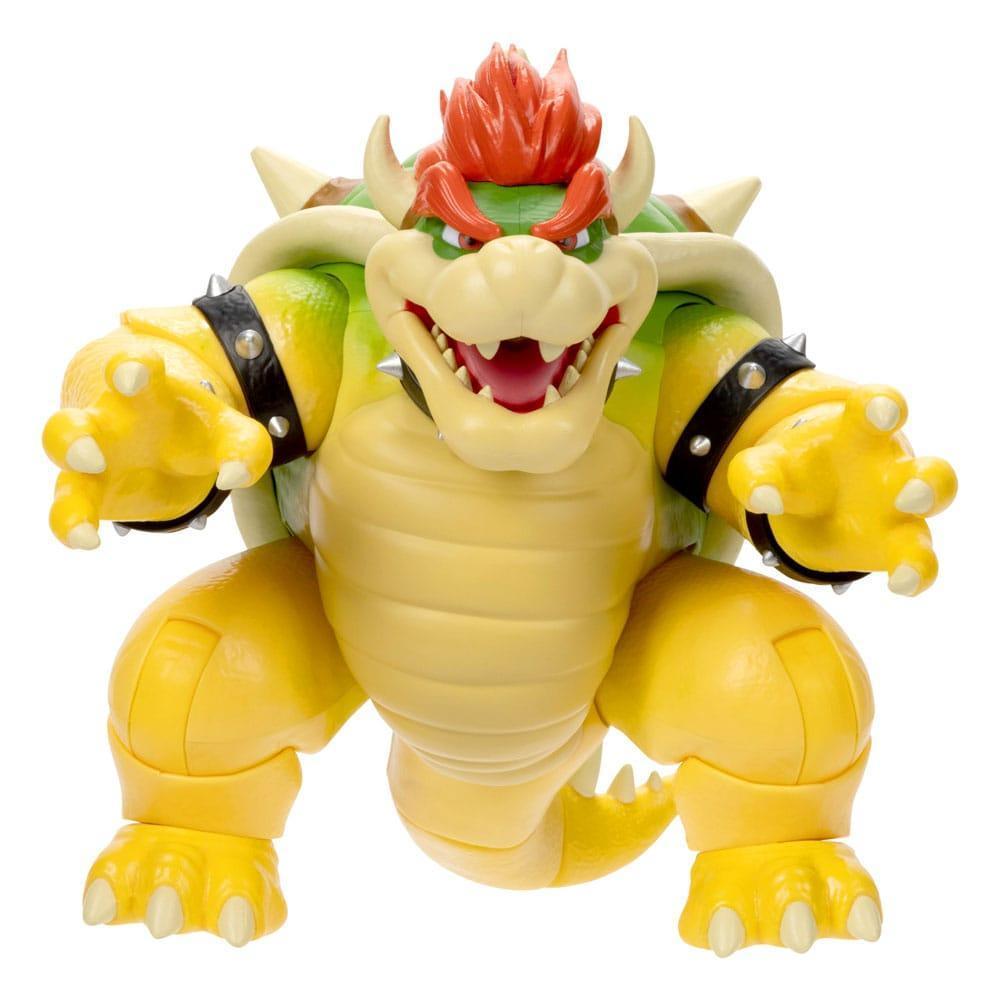 JAKKS Pacific Bowser Actionfigur med Eldånga Super Mario Movie
