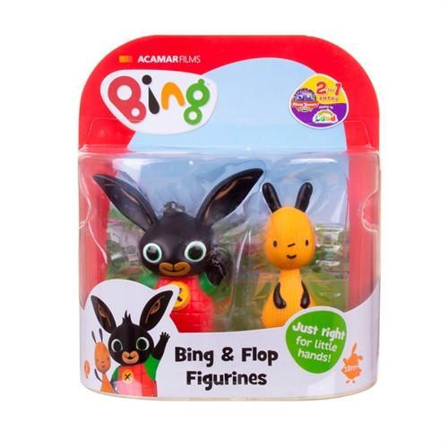 Bing tecken & Flop 9 cm svart/orange 2-delat