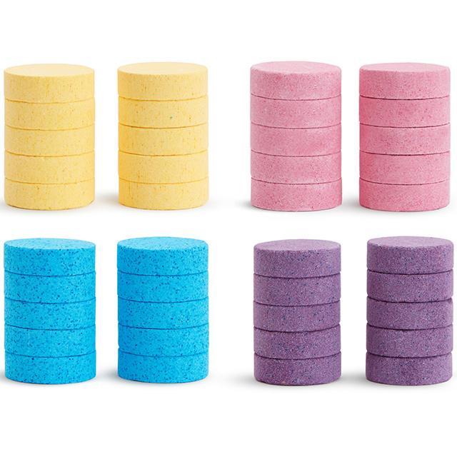 Munchkin Color Buddies Moisturizing Bath Bomb Refills 40 Pack