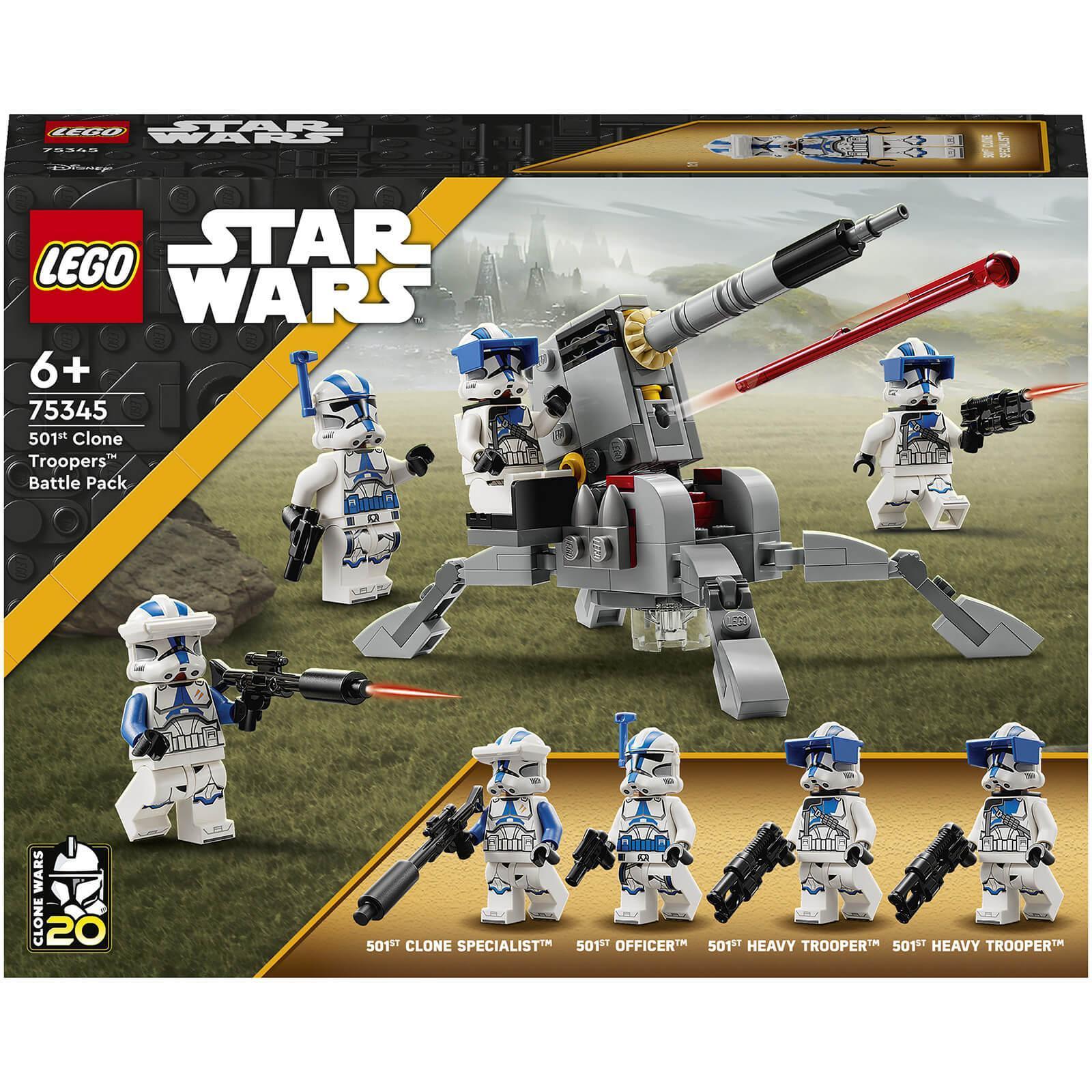 Lego Star Wars 501st Clone Troopers Battle Pack 75345