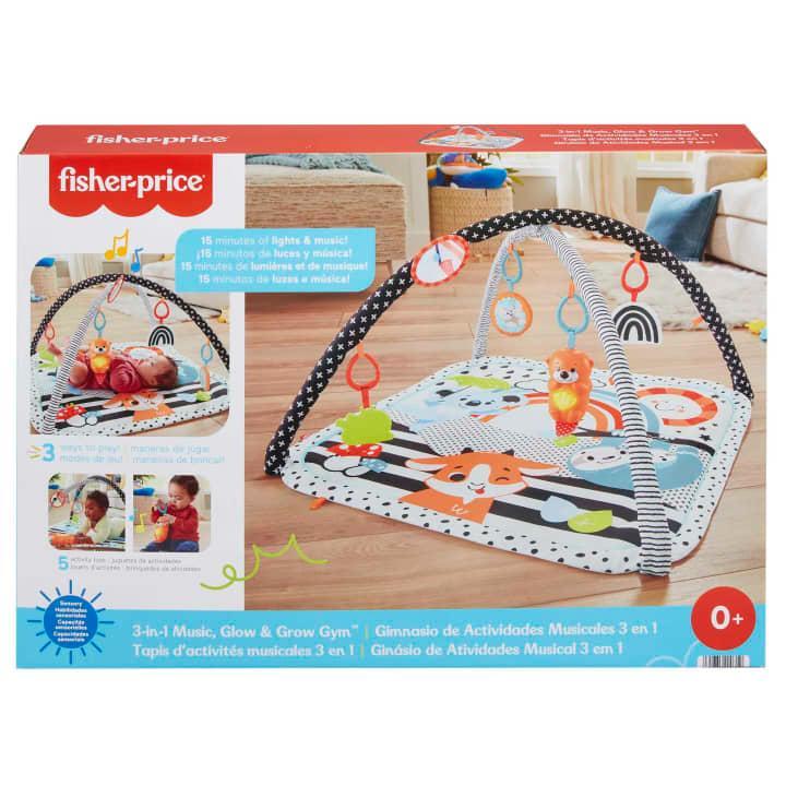 Fisher Price 3 in 1 Music Glow & Grow Gym