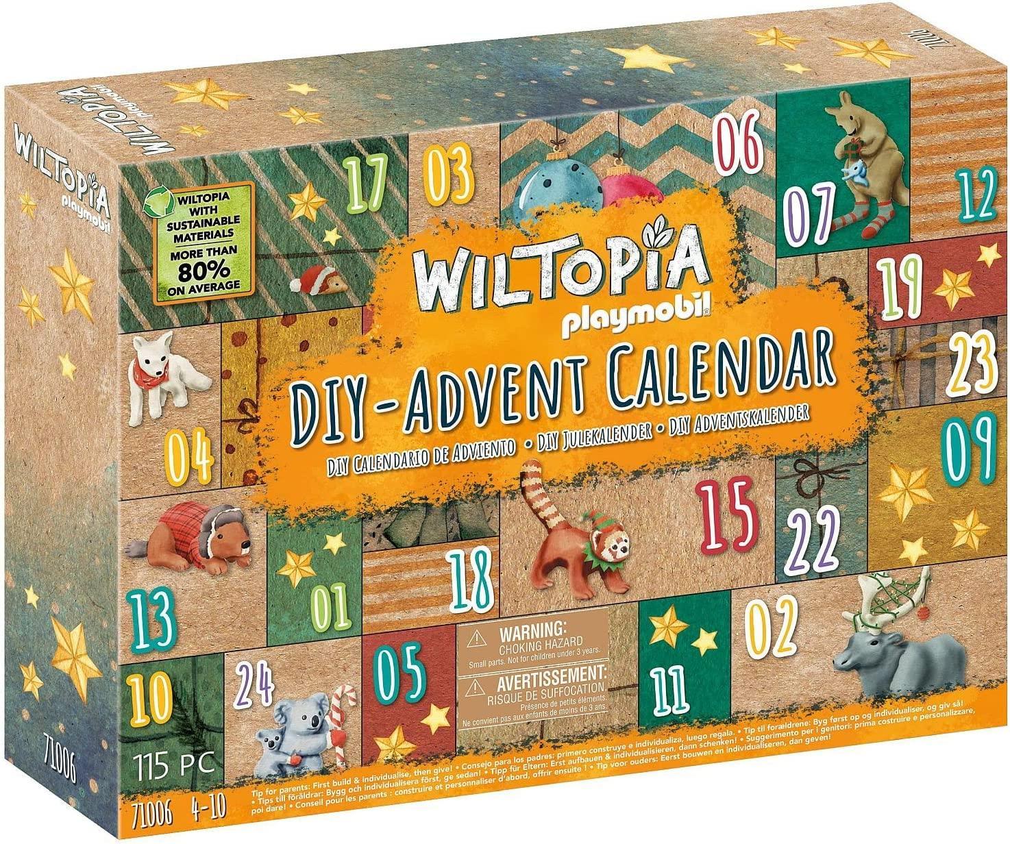 Playmobil Wiltopia DIY Advent Calendar: Animal Trip around the World 71006