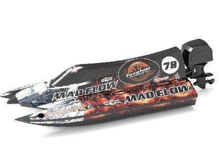 Joysway Mad Flow V3 Brushless Remote Control Speedboat (inkl. batteri laddare)