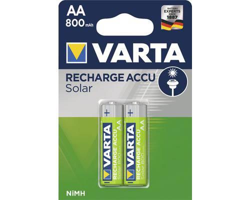 Varta AA Solar 800mAh 2-pack