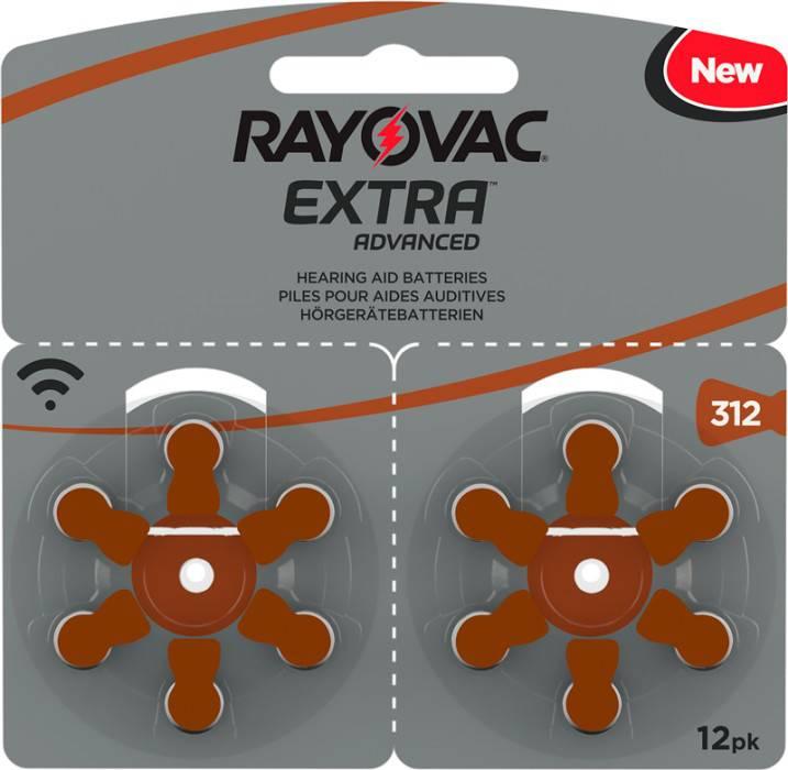 Rayovac Extra Advanced 312 12-pack
