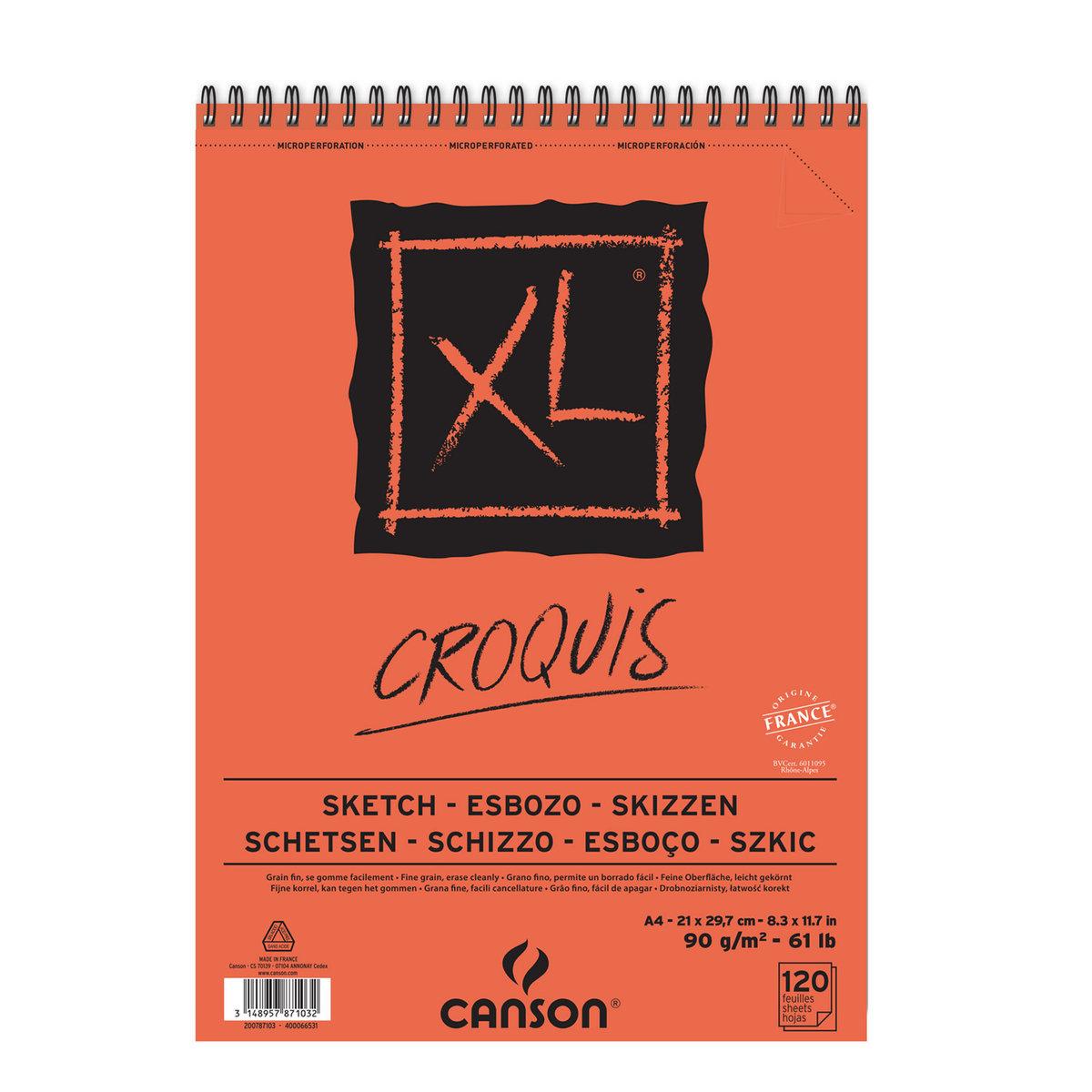 Canson XL Croquis A4 90g 120 sheets