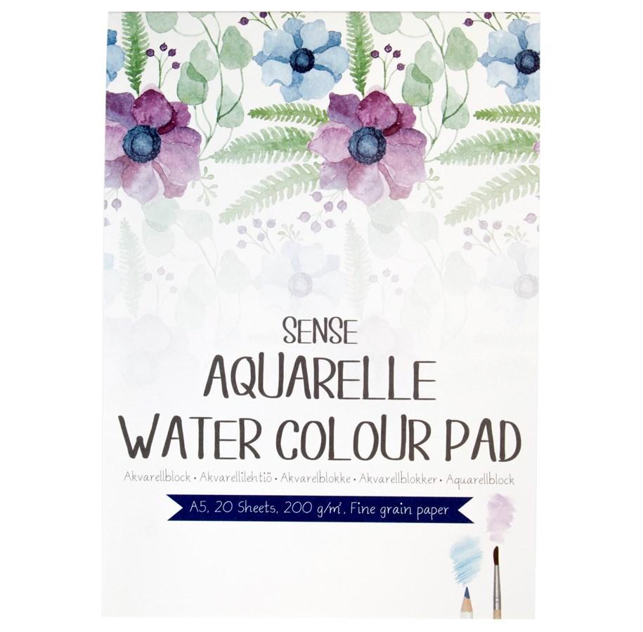 Sense Aquarelle Water Colour Pad FSC A5 200g 20 sheets