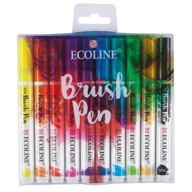 Ecoline Brush Pen 10 Pack