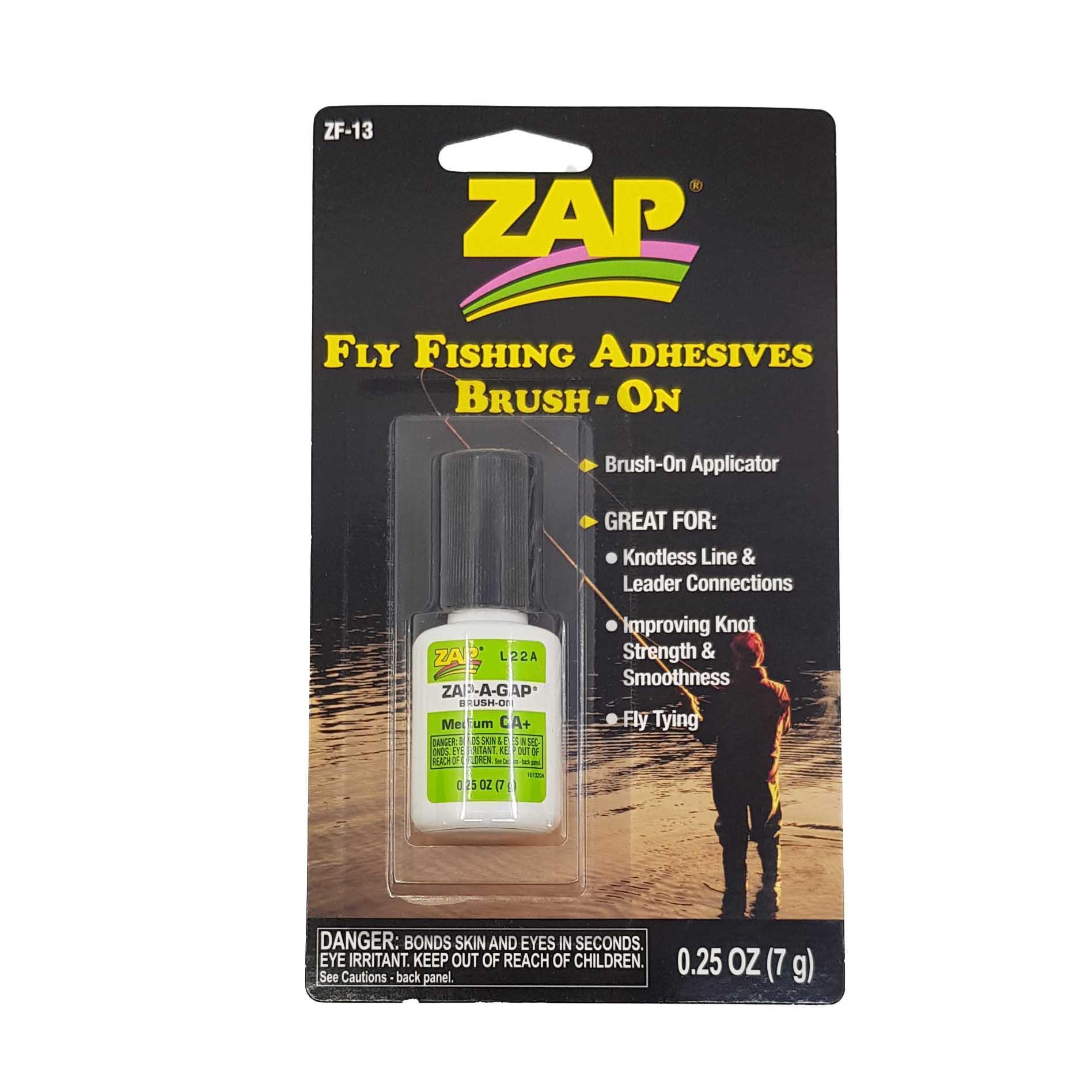 Fly-Dressing Zap-A-Gap Brush-On Superlim m/pensel
