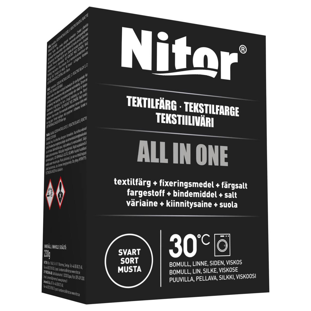 Nitor All in One Black 230g
