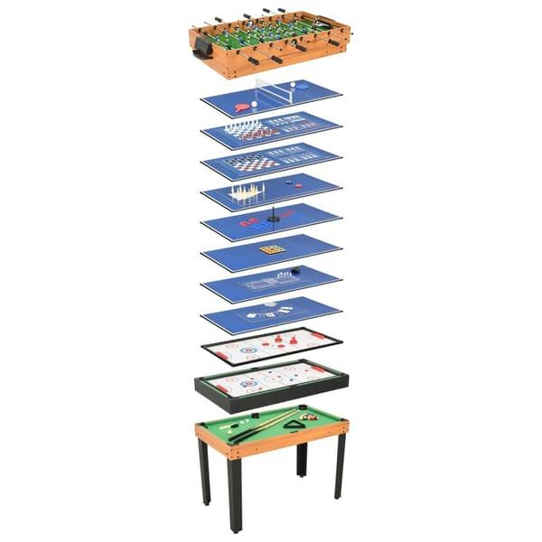 vidaXL 15 in 1 Multi Game Table