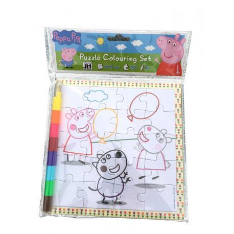 Peppa Pig Colouring Set 20 Bitar