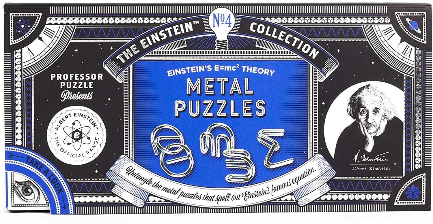 Professor Puzzle E=mc2 Metal Puzzles