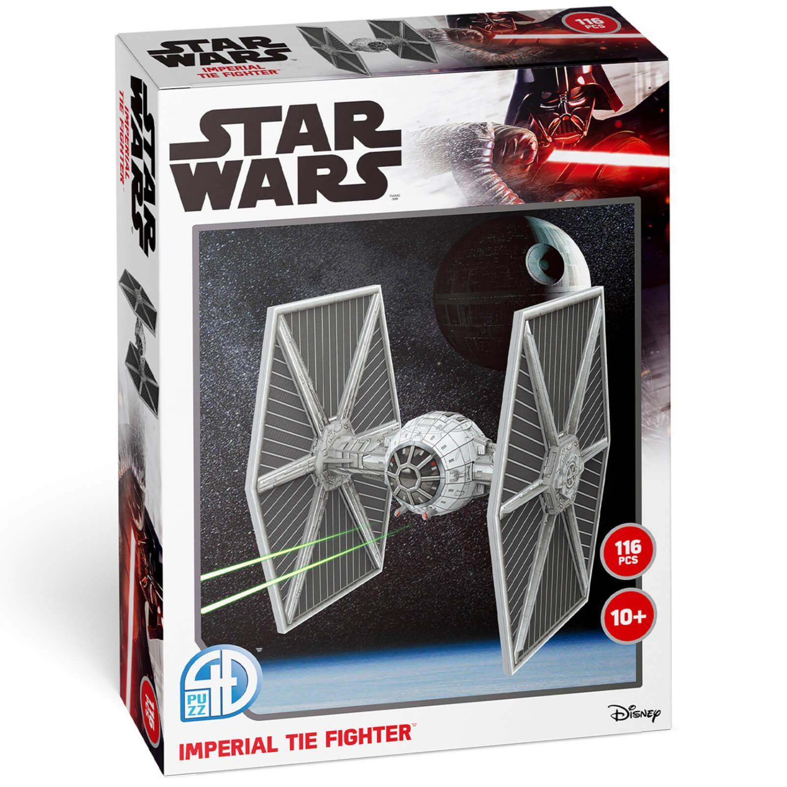 University Games 4D Puzzle Star Wars Imperial Tie Fighter 116 Pieces