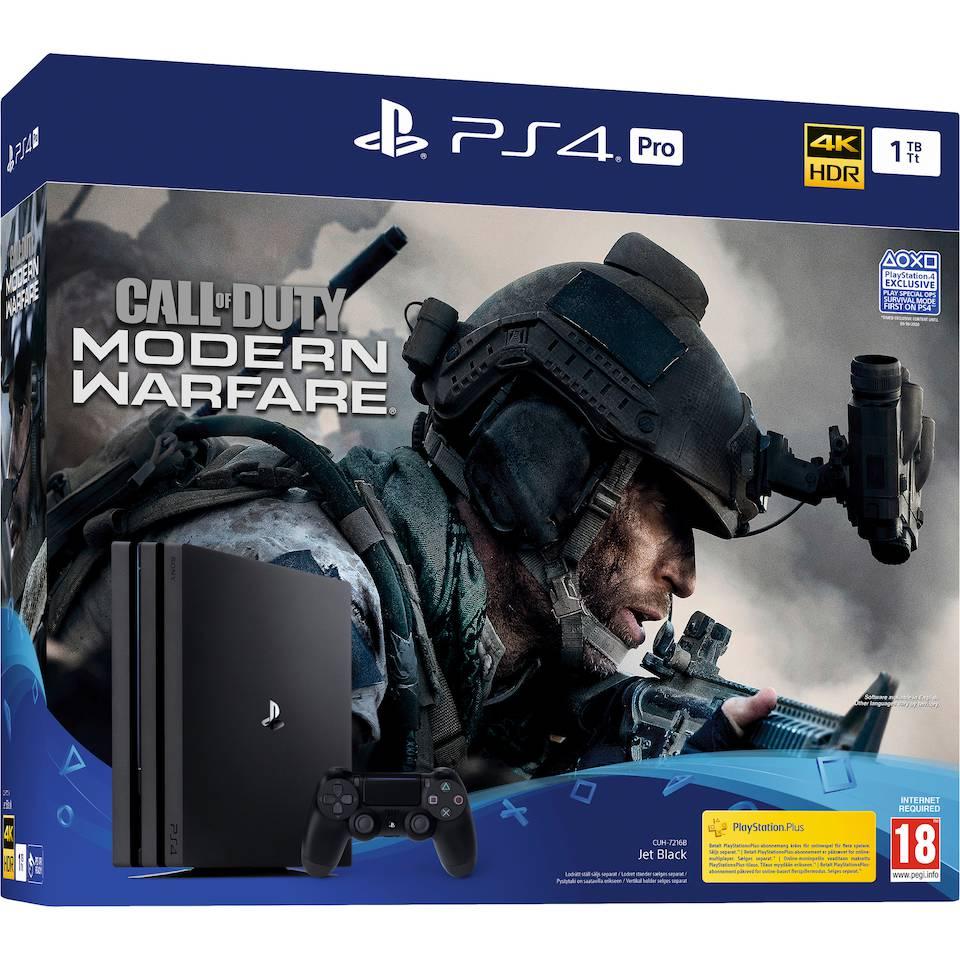 Sony PlayStation 4 Pro 1TB - Call of Duty: Modern Warfare