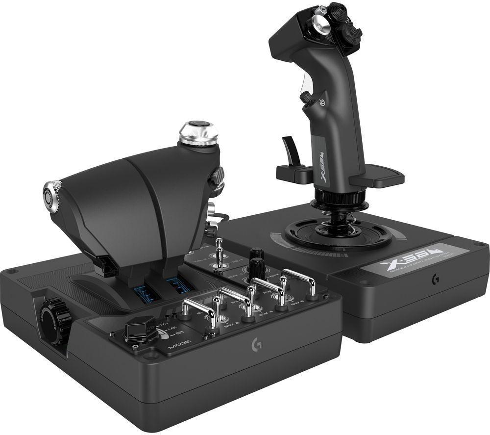 Logitech X56 Rhino H.O.T.A.S. - Black