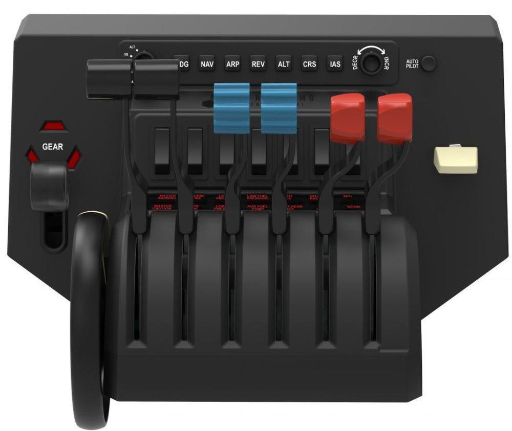 Aerosoft Honeycomb Bravo Throttle Quadrant Controller - Black