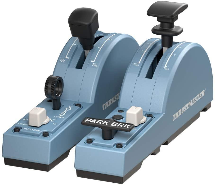 Thrustmaster TCA Quadrant Add-on Airbus Edition - Black/Blue