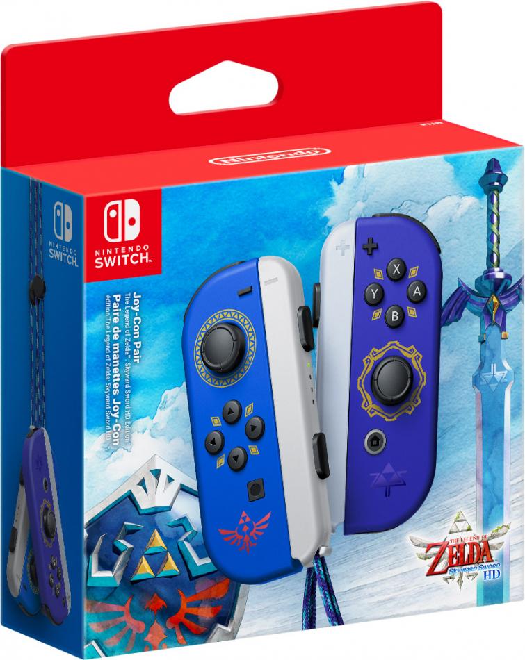Nintendo Switch Joy-Con Pair: The Legend of Zelda Skyward Sword HD Edition - Blue