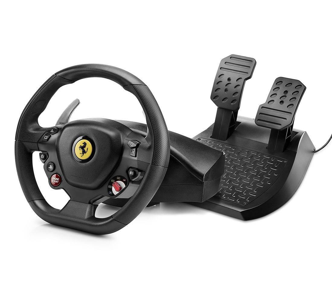 Thrustmaster T80 Ferrari 488 GTB Edition Racing Wheel - Black