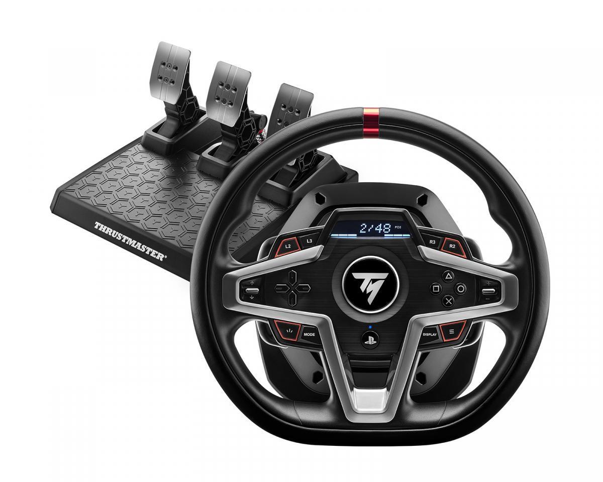 Thrustmaster T248 Racing Wheel and Magnetic Pedals (PS5/PS4/PC) - Black