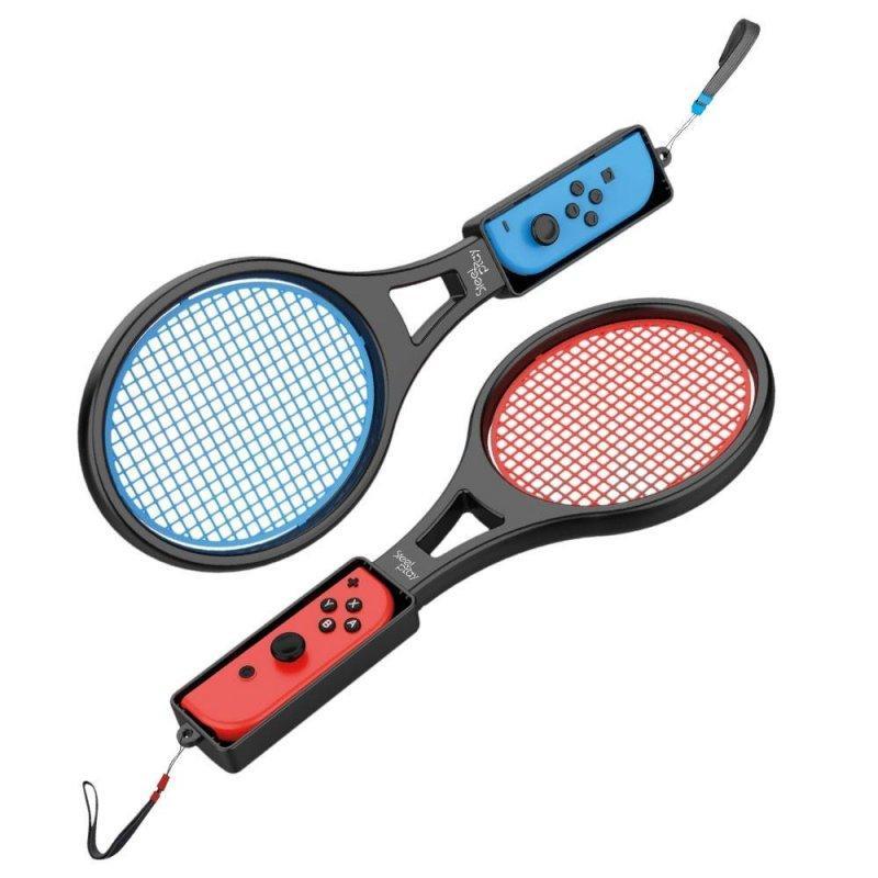 Steelplay Nintendo Switch Joy-Con Tennis Racket - Blue/Red