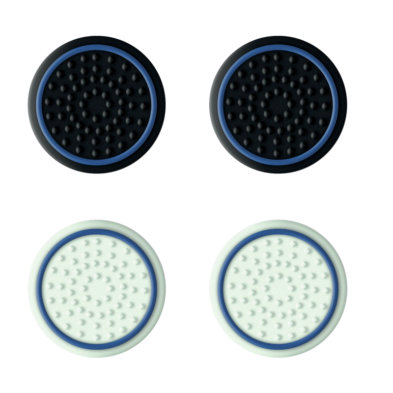 Trust PS5 GXT 266 4 Pack Thumb Grips - Black/White