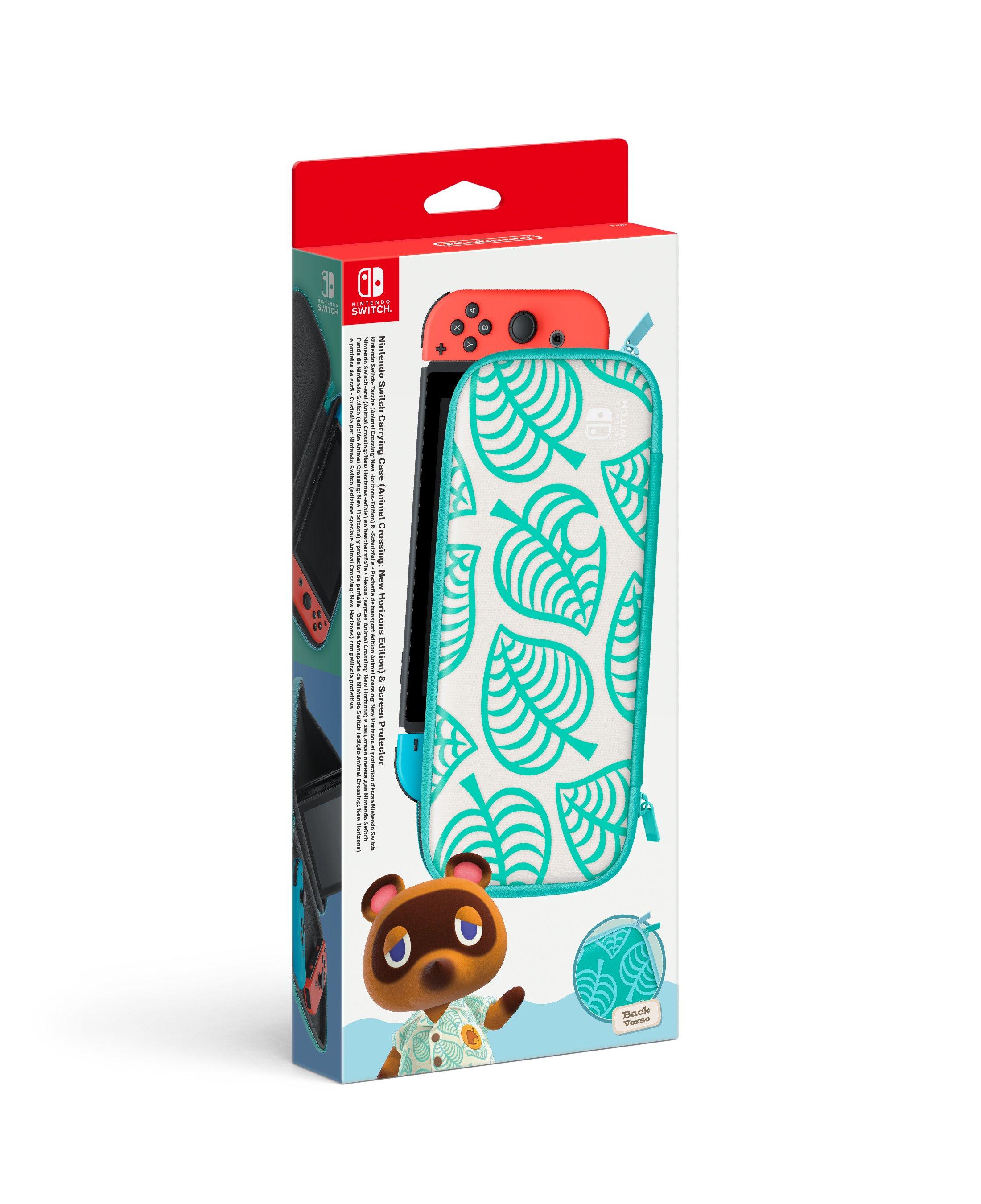 Nintendo Nintendo Switch Animal Crossing Carrying Case & Screen Protector